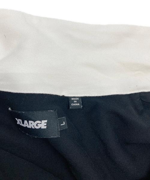 X-LARGE（エクストララージ）X-LARGE (エクストララージ) オープンカラーシャツ ブラック サイズ:SIZE Lの古着・服飾アイテム