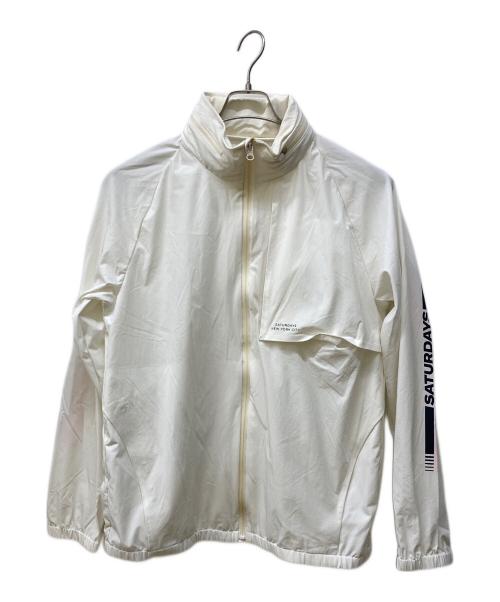 Saturdays NYC（サタデーズ ニューヨーク）Saturdays NYC (サタデーズ ニューヨーク) ナイロンジャケット ホワイト サイズ:不明の古着・服飾アイテム