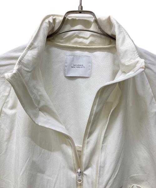 Saturdays NYC（サタデーズ ニューヨーク）Saturdays NYC (サタデーズ ニューヨーク) ナイロンジャケット ホワイト サイズ:不明の古着・服飾アイテム