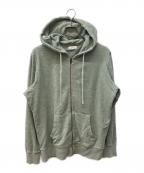 Saturdays NYCサタデーズ ニューヨーク）の古着「パイル地ジップパーカー」｜グリーン