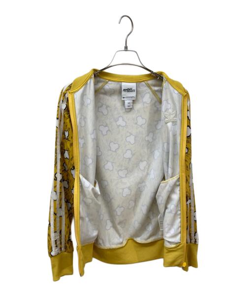 adidas（アディダス）adidas (アディダス) JEREMY SCOTT (ジェレミースコット) トラックジャケット イエロー サイズ:085の古着・服飾アイテム