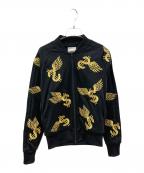 adidas×JEREMY SCOTTアディダス×ジェレミー スコット）の古着「トラックジャケット」｜ブラック×ゴールド