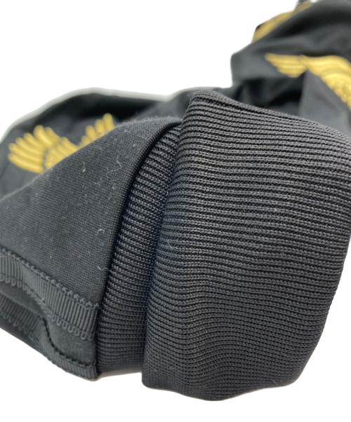 adidas（アディダス）adidas (アディダス) JEREMY SCOTT (ジェレミースコット) トラックジャケット ブラック×ゴールド サイズ:SIZE XSの古着・服飾アイテム