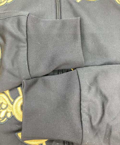 adidas（アディダス）adidas (アディダス) JEREMY SCOTT (ジェレミースコット) トラックジャケット ブラック×ゴールド サイズ:SIZE XSの古着・服飾アイテム