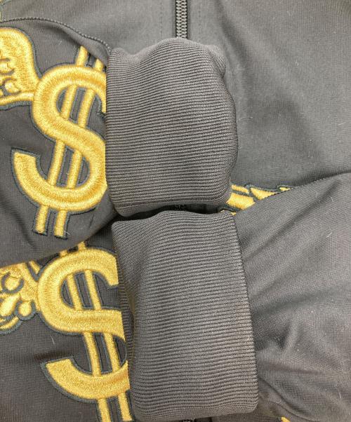 adidas（アディダス）adidas (アディダス) JEREMY SCOTT (ジェレミースコット) トラックジャケット ブラック×ゴールド サイズ:SIZE XSの古着・服飾アイテム