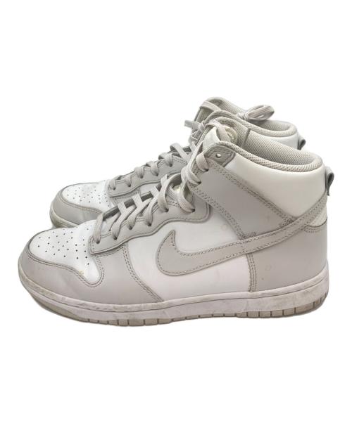 NIKE（ナイキ）NIKE (ナイキ) Nike Dunk High Retro ホワイト×グレー サイズ:27.0の古着・服飾アイテム