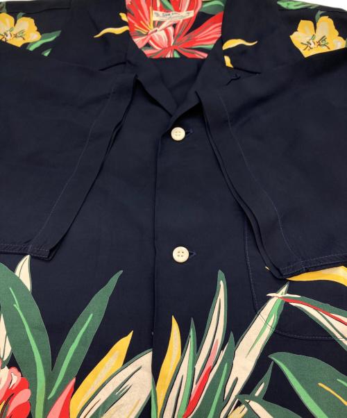 Sun Surf（サンサーフ）Sun Surf (サンサーフ) アロハシャツ ネイビー サイズ:Mの古着・服飾アイテム