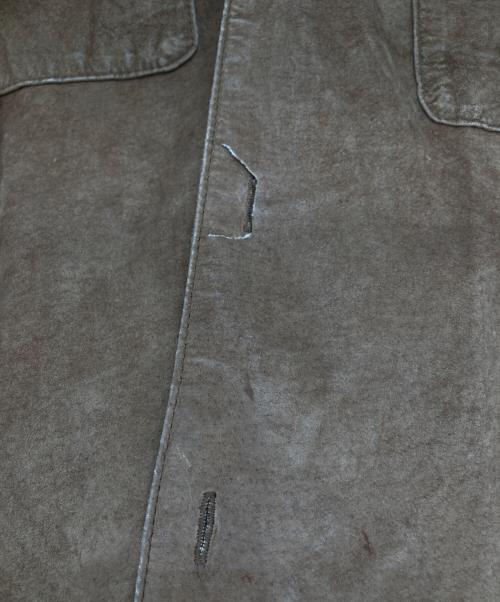 PERRY ELLIS（ペリーエリス）PERRY ELLIS (ペリーエリス) ピッグレザージャケット ブラウン サイズ:Lの古着・服飾アイテム