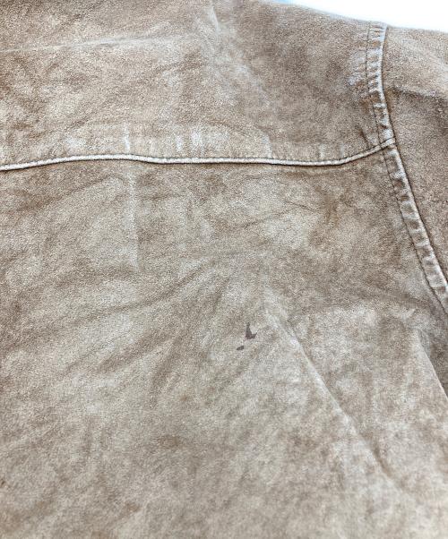 PERRY ELLIS（ペリーエリス）PERRY ELLIS (ペリーエリス) ピッグレザージャケット ブラウン サイズ:Lの古着・服飾アイテム