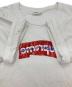 中古・古着 SUPREME (シュプリーム) COMME des GARCONS SHIRT (コムデギャルソンシャツ) Box Logo Tee ホワイト サイズ:XL：12000円