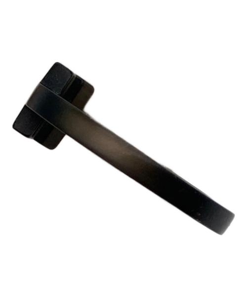 TIFFANY & Co.（ティファニー アンド コー）TIFFANY & Co. (ティファニー) Tスクエアリング ブラック サイズ:15号の古着・服飾アイテム