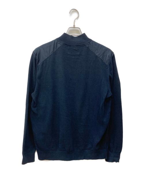 Barbour（バブアー）Barbour (バブアー) ハーフジップニット ネイビー サイズ:Ⅿの古着・服飾アイテム