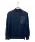 Barbour（バブアー）の古着「ハーフジップニット」｜ネイビー