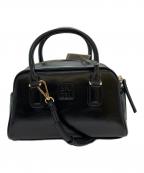 Snidelスナイデル）の古着「スクエアボストンバッグ」｜ブラック