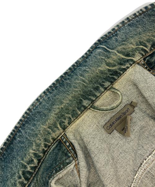 Calvin Klein Sports（カルバンクラインスポーツ）Calvin Klein Sports (カルバンクラインスポーツ) デニムジャケット インディゴ サイズ:Sの古着・服飾アイテム