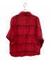 PALACE (パレス) BRUSHED FLANNEL DROP SHOULDER SHIRT レッド サイズ:XL：17000円