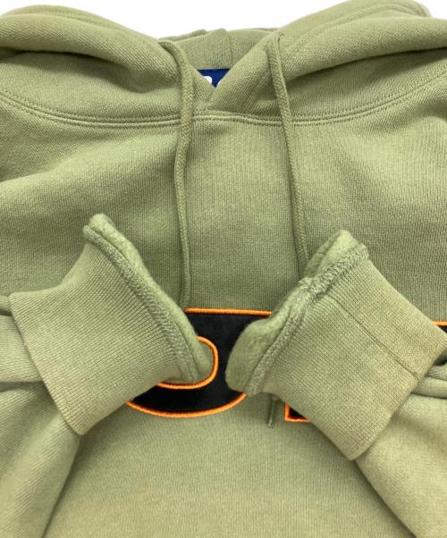 BoTT（ボット）BoTT (ボット) V2 LOGO HOODIE グリーン サイズ:Lの古着・服飾アイテム