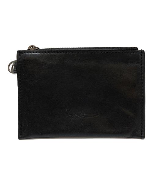YOHJI YAMAMOTO（ヨウジヤマモト）YOHJI YAMAMOTO (ヨウジヤマモト) コインケース ブラックの古着・服飾アイテム