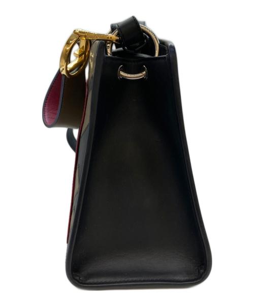 FENDI（フェンディ）FENDI (フェンディ) 2WAYショルダーバッグ ブラック×ブラウン サイズ:-の古着・服飾アイテム