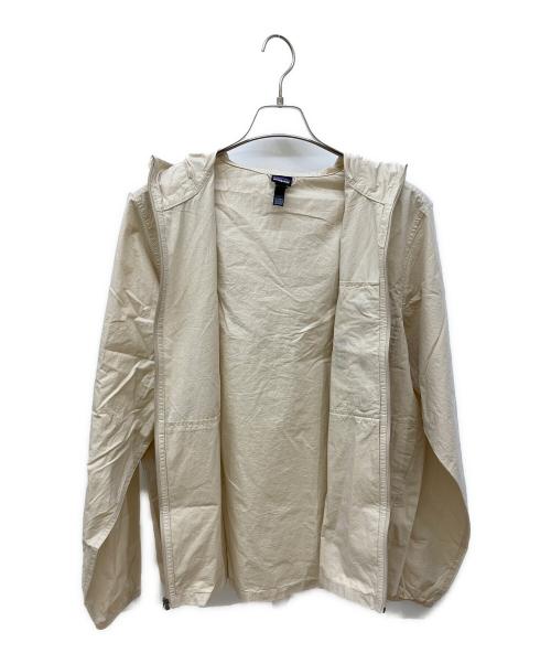 Patagonia（パタゴニア）Patagonia (パタゴニア) ウインドスウィープ・ジャケット ベージュ サイズ:Mの古着・服飾アイテム