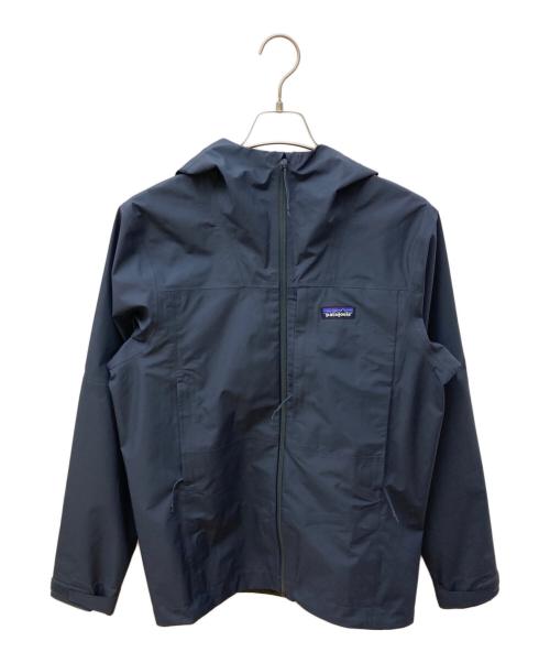 Patagonia（パタゴニア）Patagonia (パタゴニア) Boulder Fork Rain Jacket ネイビー サイズ:XSの古着・服飾アイテム