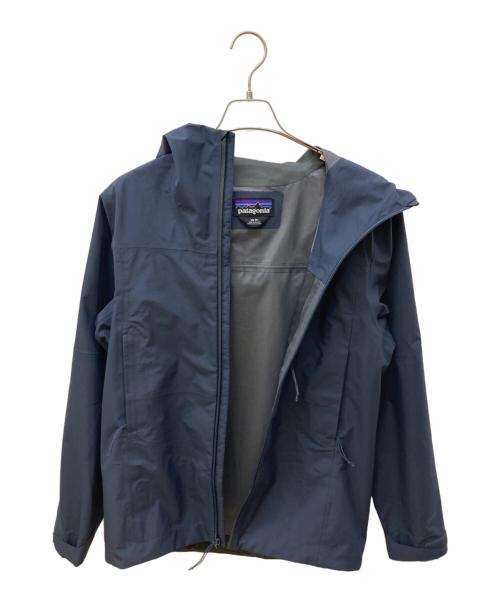 Patagonia（パタゴニア）Patagonia (パタゴニア) Boulder Fork Rain Jacket ネイビー サイズ:XSの古着・服飾アイテム