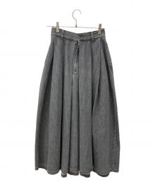 HARVEST（ハーヴェスト）の古着「デニムスカート」｜グレー