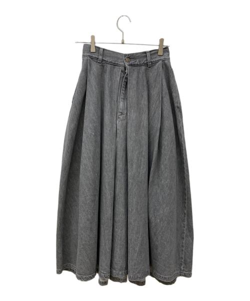 HARVEST（ハーヴェスト）HARVEST (ハーヴェスト) デニムスカート グレー サイズ:2の古着・服飾アイテム