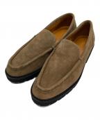 Hoaw.ハァウ）の古着「スウェードモカローファー」｜ブラウン