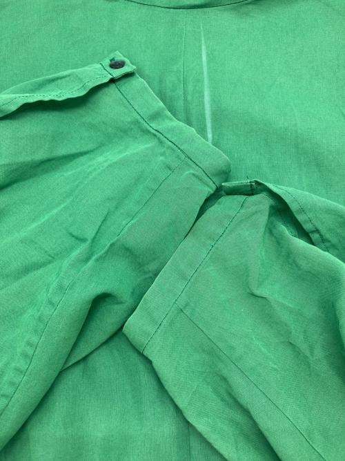 6(ROKU) BEAUTY&YOUTH（ロク ビューティーアンドユース）6(ROKU) BEAUTY&YOUTH (ロク ビューティーアンドユース) シアーブラウス グリーン サイズ:FREEの古着・服飾アイテム