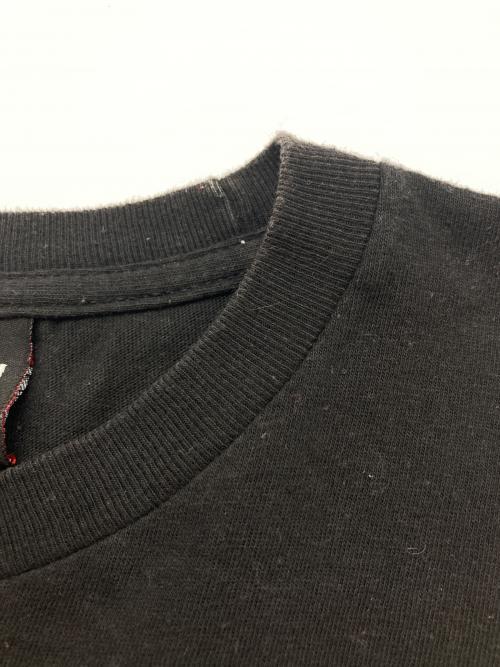 stussy（ステューシー）stussy (ステューシー) A BATHING APE (ア ベイシング エイプ) ABCカモ30周年コラボTシャツ ブラック×ピンク サイズ:Sの古着・服飾アイテム