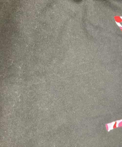 stussy（ステューシー）stussy (ステューシー) A BATHING APE (ア ベイシング エイプ) ABCカモ30周年コラボTシャツ ブラック×ピンク サイズ:Sの古着・服飾アイテム