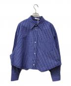 FASHIRUファシル）の古着「シャツ」｜ネイビー