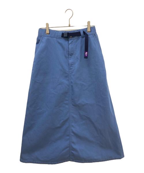 THE NORTHFACE PURPLELABEL（ザ・ノースフェイス パープルレーベル）THE NORTHFACE PURPLELABEL (ザ・ノースフェイス パープルレーベル) Pique Field Skirt スカイブルー サイズ:Sの古着・服飾アイテム
