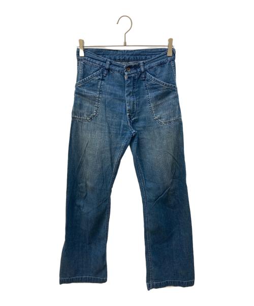 45rpm（45アールピーエム）45rpm (45アールピーエム) デニムパンツ インディゴ サイズ:FREEの古着・服飾アイテム