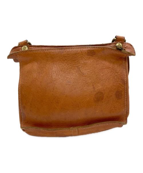 IL BISONTE（イル ビゾンテ）IL BISONTE (イル ビゾンテ) レザーショルダーバッグ ブラウンの古着・服飾アイテム