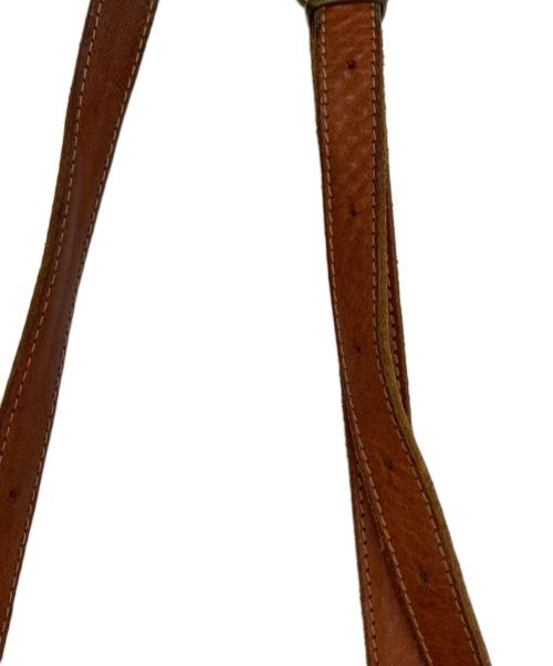 IL BISONTE（イル ビゾンテ）IL BISONTE (イル ビゾンテ) レザーショルダーバッグ ブラウンの古着・服飾アイテム