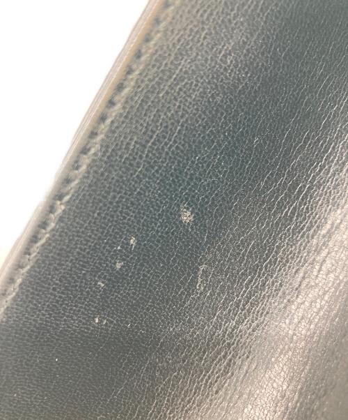 Salvatore Ferragamo（サルヴァトーレ フェラガモ）Salvatore Ferragamo (サルヴァトーレ フェラガモ) レザーハンドバッグ ブラックの古着・服飾アイテム