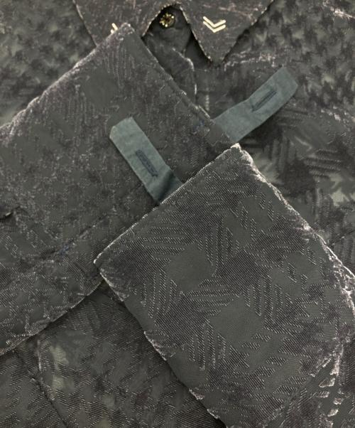 MARITHE+FRANCOIS GIRBAUD（マリテフランソワジルボー）MARITHE+FRANCOIS GIRBAUD (マリテフランソワジルボー) シアーシャツ ネイビー サイズ:Mの古着・服飾アイテム