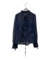 MARITHE+FRANCOIS GIRBAUD（マリテフランソワジルボー）の古着「シアーシャツ」｜ネイビー