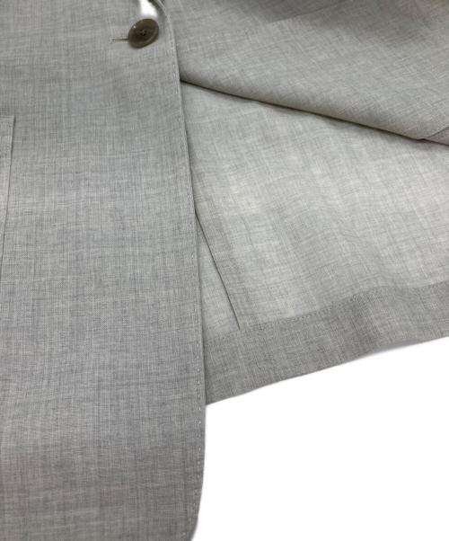 PAUL SMITH（ポールスミス）Paul Smith (ポールスミス) 1Bサマーテーラードジャケット グレー サイズ:Lの古着・服飾アイテム