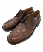 Salvatore Ferragamoサルヴァトーレ フェラガモ）の古着「スクエアトゥシューズ」｜ブラウン