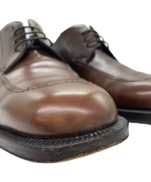 Salvatore Ferragamo（サルヴァトーレ フェラガモ）Salvatore Ferragamo (サルヴァトーレ フェラガモ) スクエアトゥシューズ ブラウン サイズ:8の古着・服飾アイテム