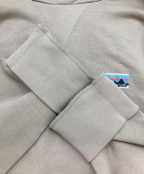 Patagonia（パタゴニア）Patagonia (パタゴニア) デイリー・フーディ・スウェットシャツ ベージュ サイズ:Sの古着・服飾アイテム