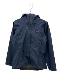 Patagonia（パタゴニア）の古着「ボルダー・フォーク・レイン・ジャケット」｜ネイビー