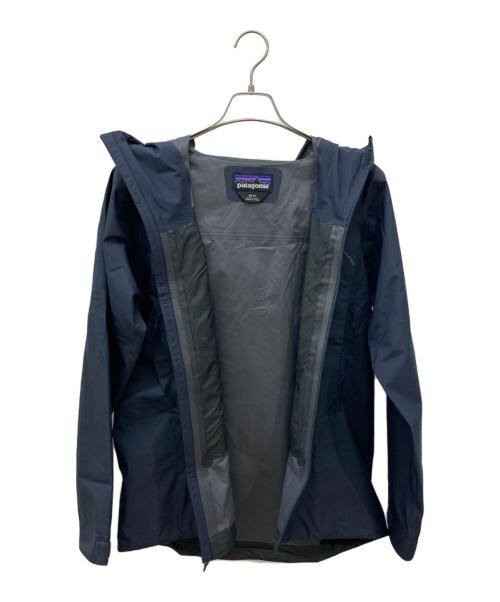Patagonia（パタゴニア）Patagonia (パタゴニア) ボルダー・フォーク・レイン・ジャケット ネイビー サイズ:Mの古着・服飾アイテム