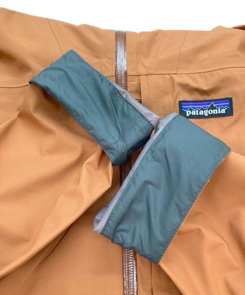 Patagonia（パタゴニア）Patagonia (パタゴニア) ボルダー・フォーク・レイン・ジャケット ブラウン サイズ:XSの古着・服飾アイテム