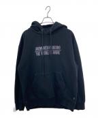 JOEMONTANA OGSH9ジョーモンタナ）の古着「裏起毛パーカー」｜ブラック