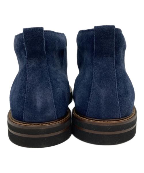 TOD'S（トッズ）TOD'S (トッズ) スウェードチャッカーブーツ ネイビー サイズ:7　1/2の古着・服飾アイテム
