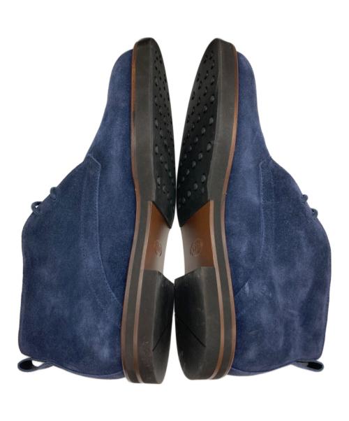 TOD'S（トッズ）TOD'S (トッズ) スウェードチャッカーブーツ ネイビー サイズ:7　1/2の古着・服飾アイテム
